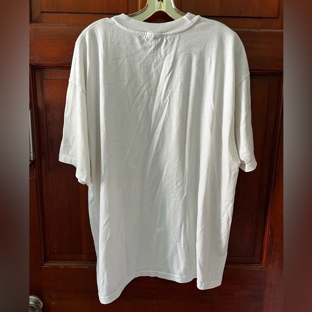 Vintage Bethune-Cookman College HBCU T-Shirt 90s Hanes Football Graphic Tee XL - Picture 5 of 6